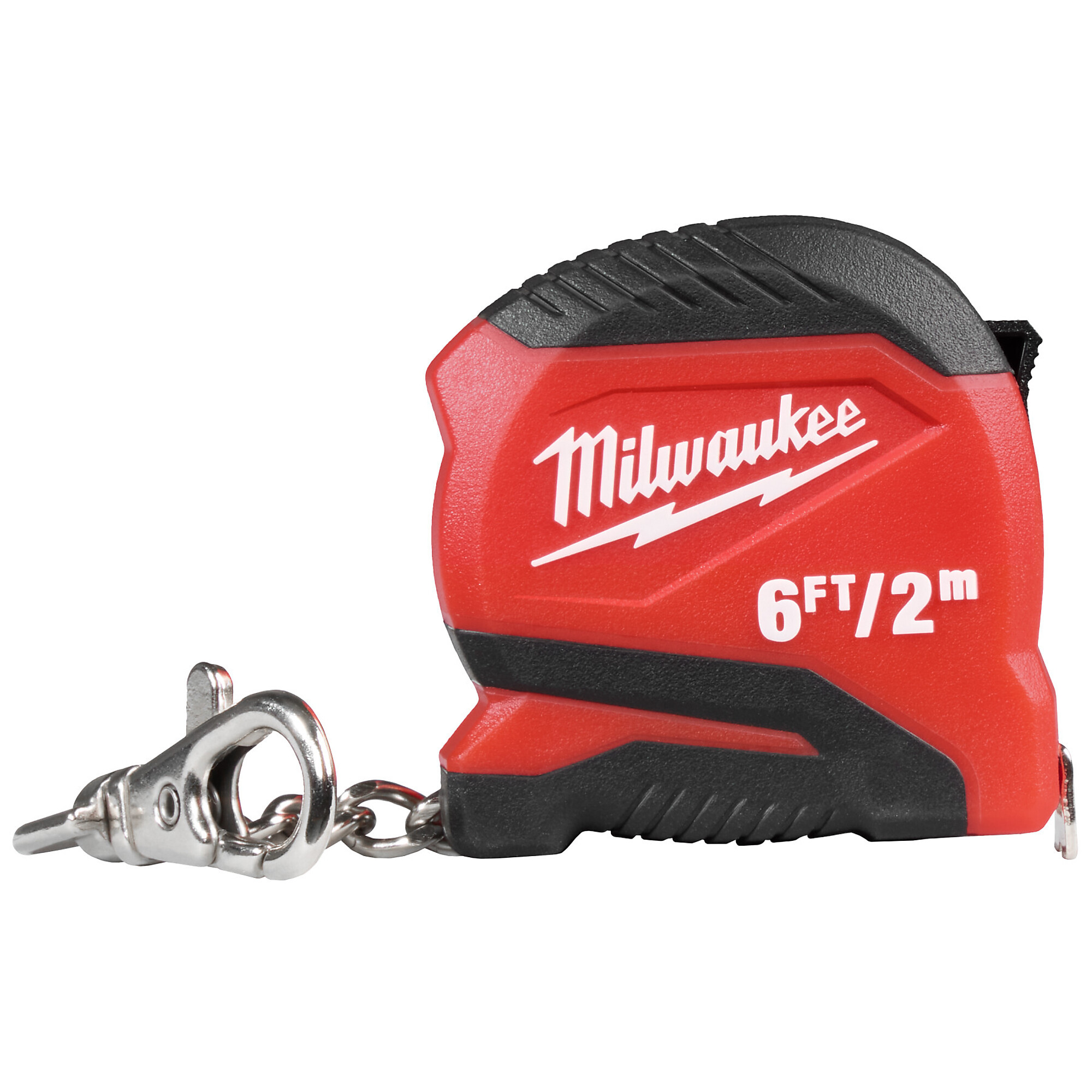 Milwaukee, 6ft./2m Keychain Tape Measure, Model# 48-22-1706